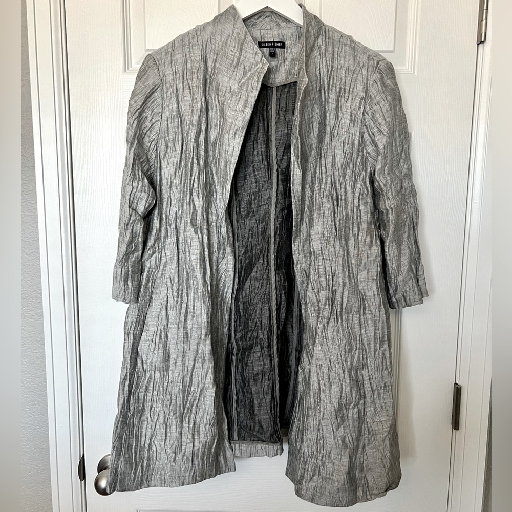 Eileen Fisher Metallic Jacket
